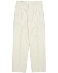 Fortela - New York Pleated Trousers - Lyst