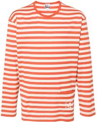 Sunspel - X Nigel Cabourne Logo-print Striped T-shirt - Lyst