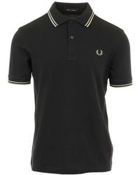 Fred Perry - Twin Tipped Polo Shirt - Lyst