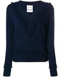 Barrie - Romantic Timeless Cashmere V Neck Pullover - Lyst