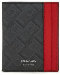 Ferragamo - Bi-Fold Leather Cardholder - Lyst
