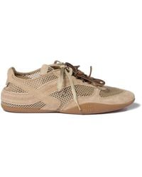 Miu Miu - Gymnasium Lace-Up Sneakers - Lyst
