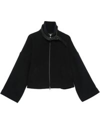 Co.Go - Buckle-Detail Wide-Sleeve Jacket - Lyst