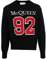 Alexander McQueen - Logo Sweater - Lyst