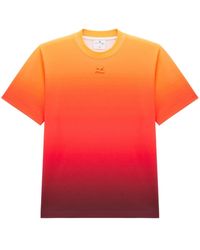 Courreges - T-Shirt mit Farbverlauf - Lyst