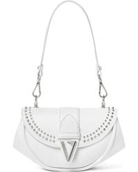Versace - Small Virtus Studded Shoulder Bag - Lyst