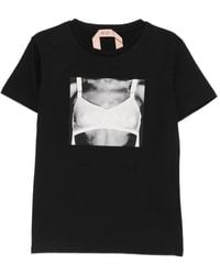 N°21 - Graphic-Print T-Shirt - Lyst