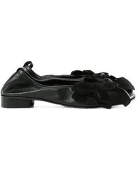 Hereu - Ballerinas Mit Blumenapplikation - Lyst