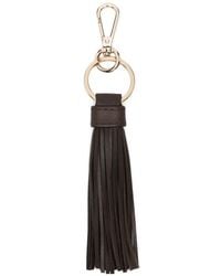 Eleventy - Tassel Leather Keyring - Lyst