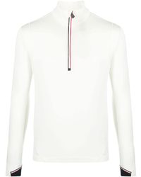 3 MONCLER GRENOBLE - White Long Sleeves Sweatshirt - Lyst