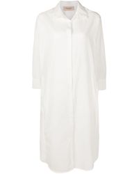 Adriana Degreas - Long-sleeved Cotton Shirt Dress - Lyst