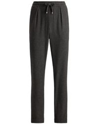 Ralph Lauren - Pleated Drawstring Track Pants - Lyst
