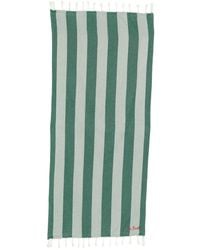 MC2 Saint Barth - Striped Tasselled Beach Towel - Lyst