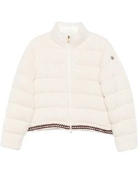 Moncler - Plumífero De Punto - Lyst