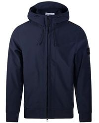 Stone Island - Veste Q100004 Soft Shell-R_E.Dye - Lyst