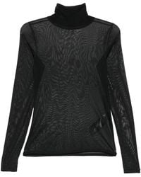 Zimmermann - Fine Knit High Neck Top - Lyst