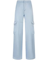Gcds - Satin Ultracargo Trousers Clothing - Lyst