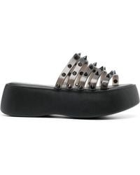 Jean Paul Gaultier - X Melissa Sandali Con Plateau Punk Love Becky Con Plateau 60Mm - Lyst