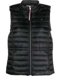 Tommy Hilfiger - ジップアップ パデッドベスト - Lyst