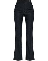 Versace - Medusa-Plaque Trousers - Lyst