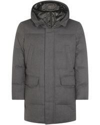 Montecore - フーデッド キルティングコート - Lyst