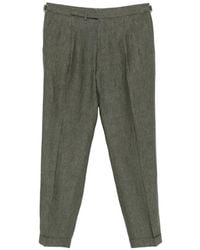 Briglia 1949 - Pleated Side-Adjuster Trousers - Lyst