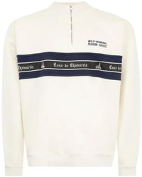 Willy Chavarria - Gilroy Mock-Neck Sweatshirt - Lyst