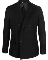 Reveres 1949 - Blazer Boutonné À Revers Crantés - Lyst
