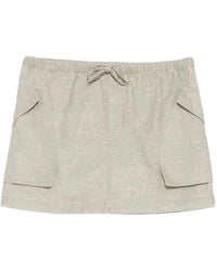 JNBY - Floral-Print Mini Skirt - Lyst