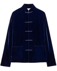 Shanghai Tang - Knot-Button Pocket Jacket - Lyst