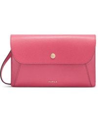 Furla - Lea Button Pouch Bag - Lyst