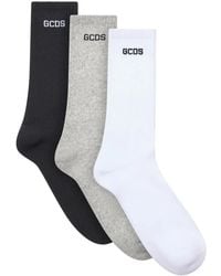 Gcds - Ribbed Logo Jacquard Socks Pack - Lyst