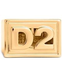 DSquared² - D2 Statement Ring - Lyst
