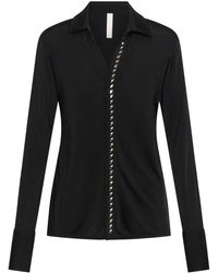 Dion Lee - Studded-placket Shirt - Lyst