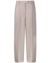 Thelatest - Pantalon De Tailleur Deva - Lyst