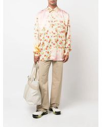 Marni - Chemise Fleurie À Manches Longues - Lyst