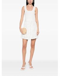 Jonathan Simkhai Mickie Guipure Lace Mini Dress in Blue | Lyst Jonathan Simkhai Mickie Guipure Lace Mini Dress in Blue | Lyst