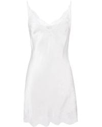 Carine Gilson - Lace V-Neck Slip - Lyst