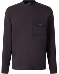 Herno - Pullover mit aufgesetzter Tasche - Lyst