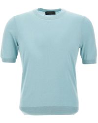 Gran Sasso - Crew-Neck Short-Sleeve Sweater - Lyst