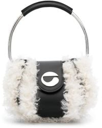 Coperni - Logo-Plaque Leather Tote Bag - Lyst