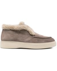 Officine Creative - Frame 110 Shearling-Trim Ankle Boots - Lyst