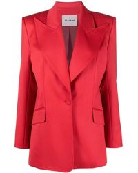 Styland - Blazer Monopetto Con Revers A Lancia - Lyst