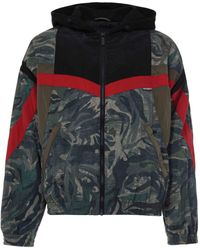 Just Cavalli - Tiger Camu Hooded Jacket - Lyst