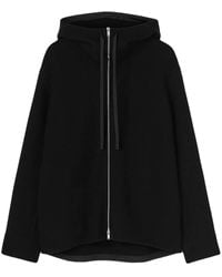 Jil Sander - Drawstring Hooded Jacket - Lyst