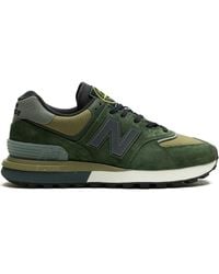 New Balance - X Stone Island 574 Legacy "Dark" Sneakers - Lyst