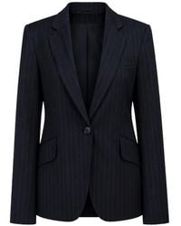 WE-AR4 - The Venue Pinstriped Blazer - Lyst