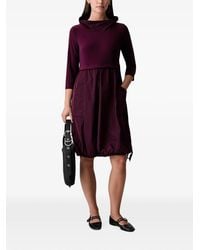 Joseph Ribkoff - Funnel-Neck Drawstring-Hem Mini Dress - Lyst
