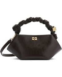 Ganni - Mini Bou Bag Top-Handle Tote Bag - Lyst