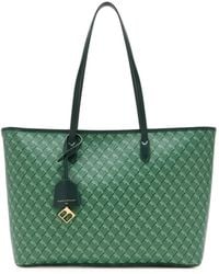 Tammy & Benjamin - Monogram-Print Shoulder Bag - Lyst